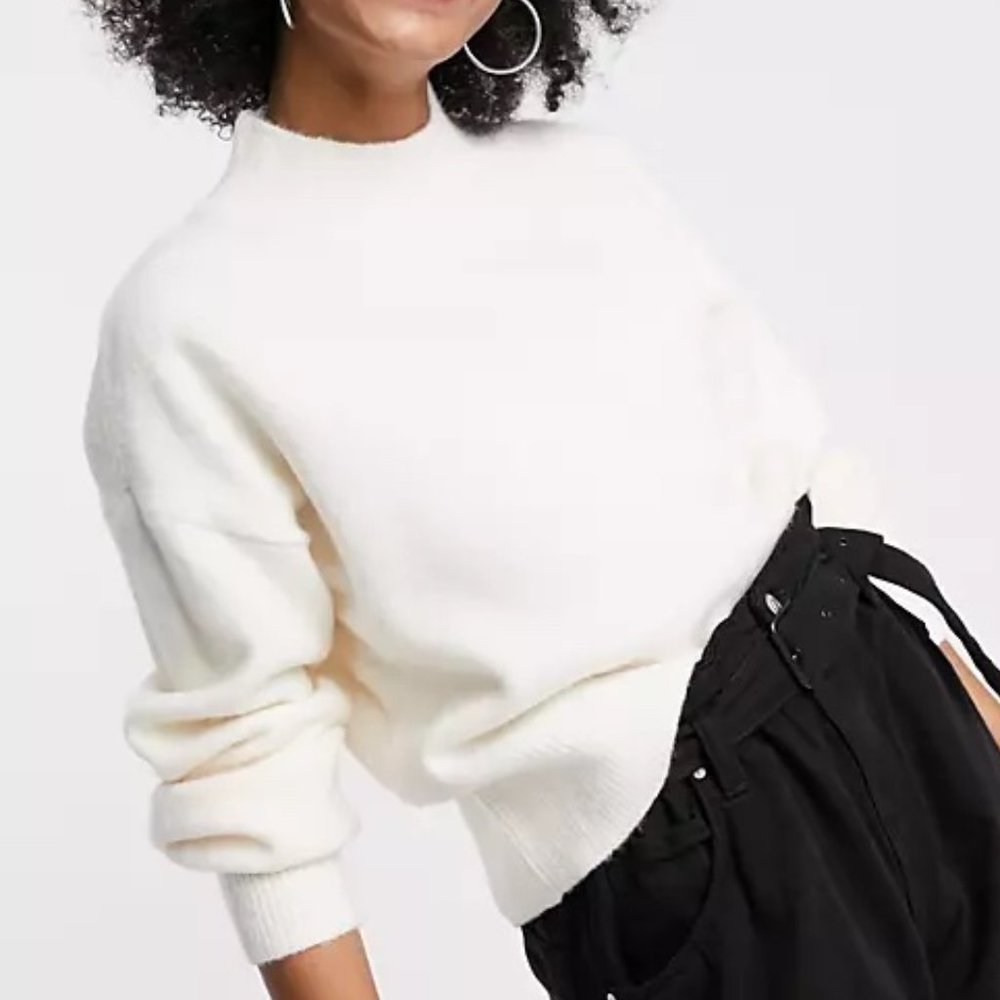 Mock-Neck Sweater
